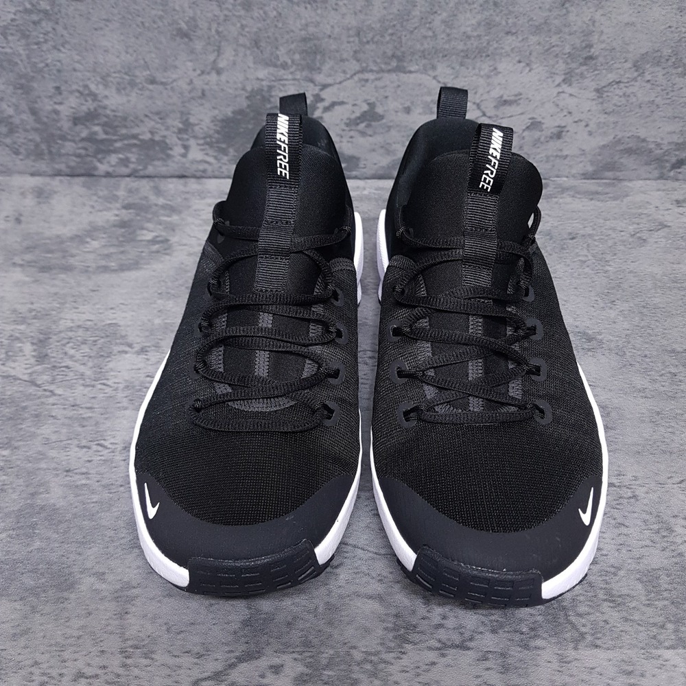 NIKE Free Metcon 6 Running Shoes Womens Size 9.5 Black White Crossfit FJ7126-001 - Picture 3 of 5